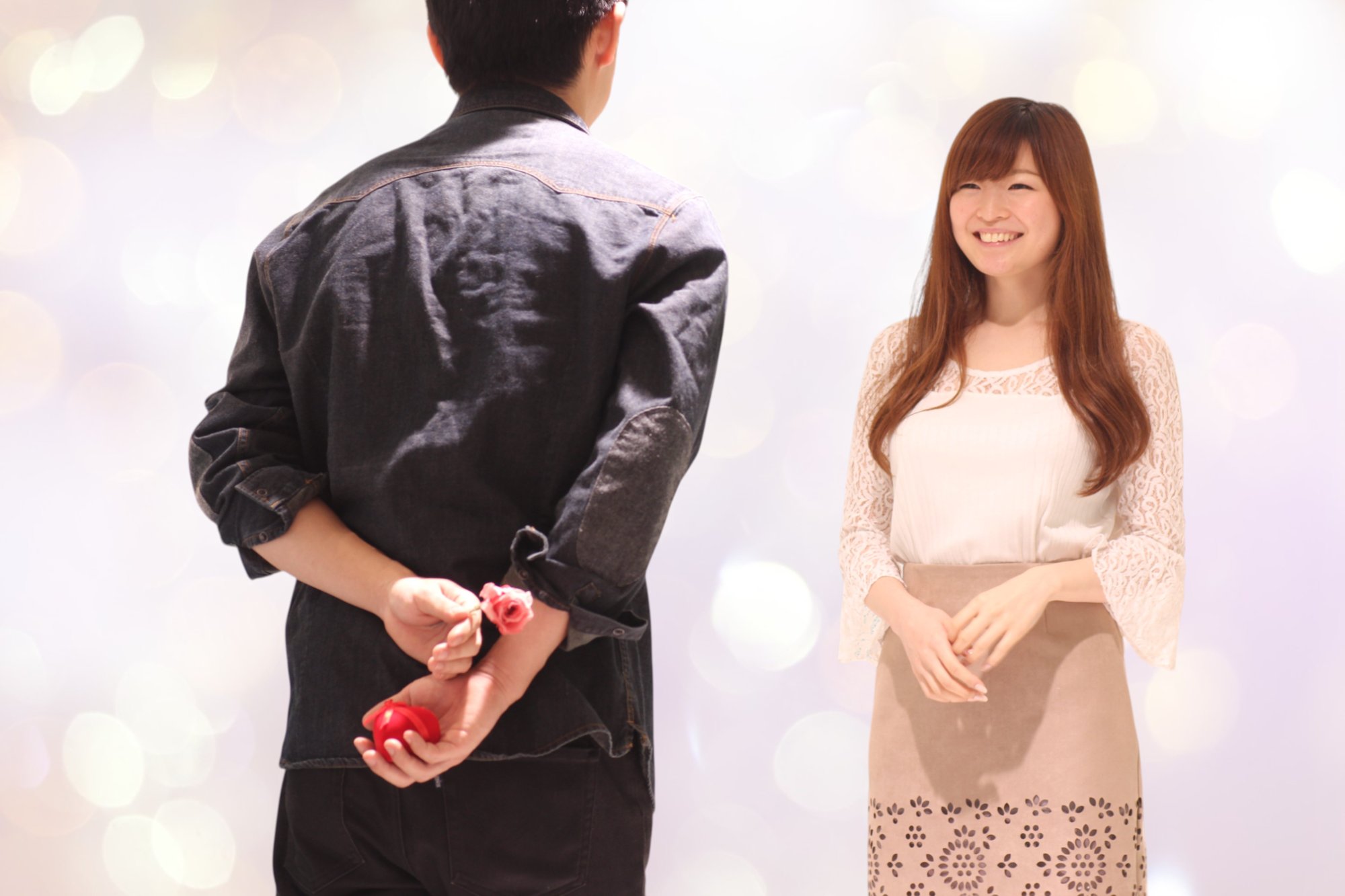 プロポーズシーン